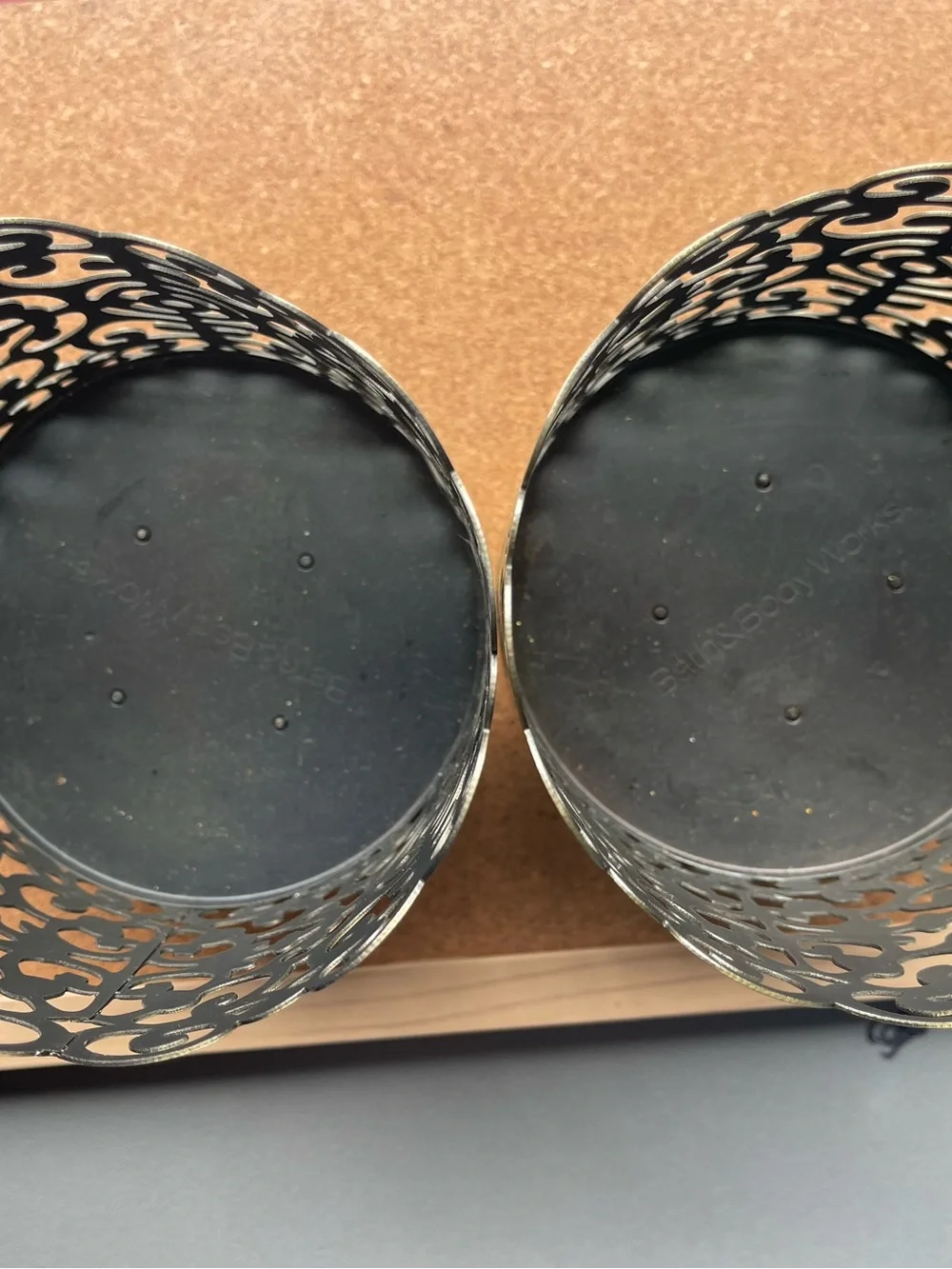 Bath & Body Works pair ornate